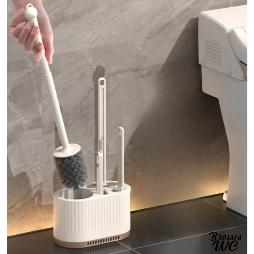 Double brosse wc performante