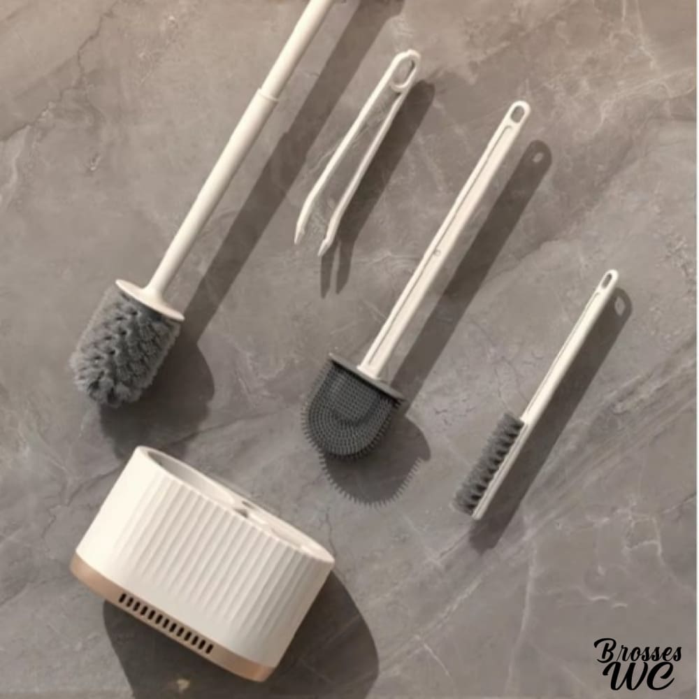 Double brosse wc performante