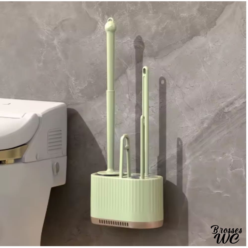Double brosse wc performante