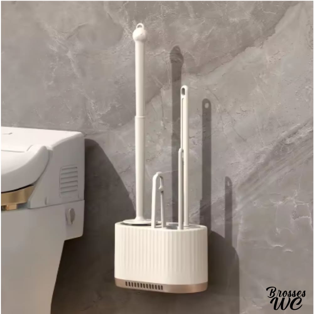 Double brosse wc performante
