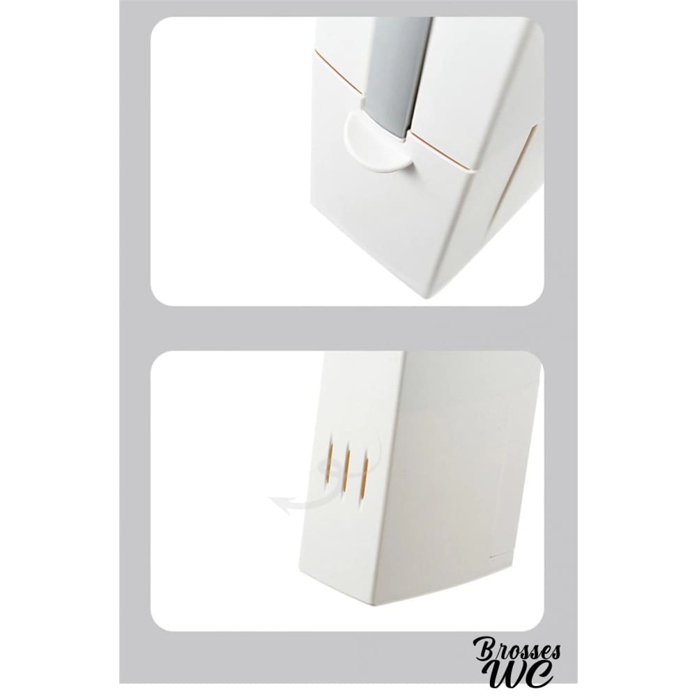 Ensemble brosse et poubelle wc assorti