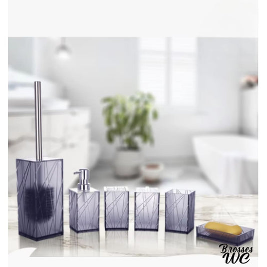Kit brosse wc complet stylé