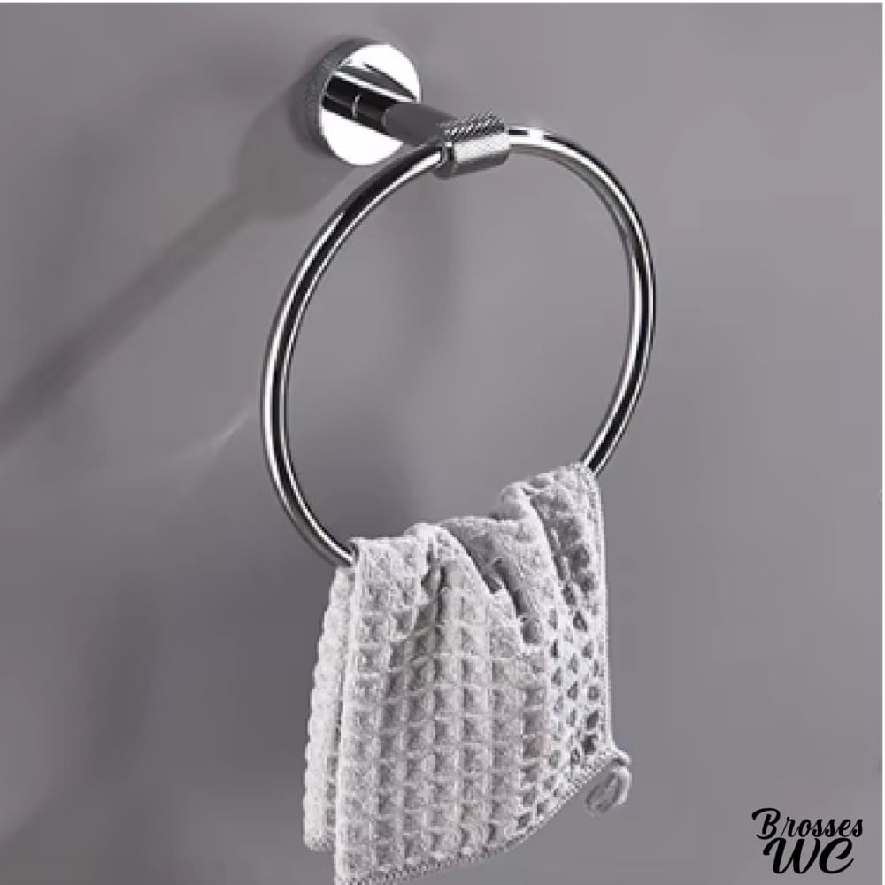 Ensemble dérouleur et brosse wc harmonieux