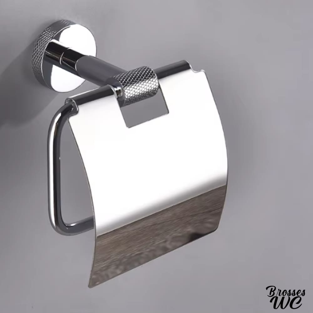 Ensemble dérouleur et brosse wc harmonieux