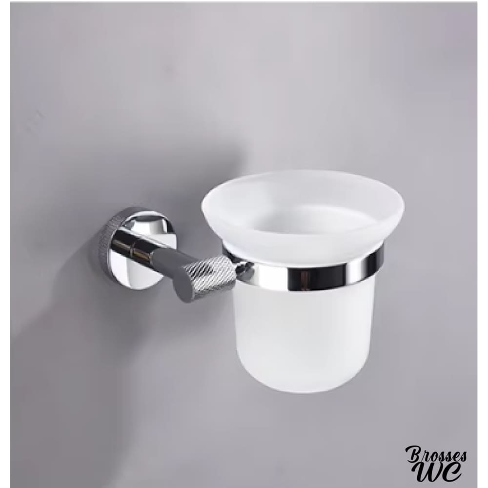 Ensemble dérouleur et brosse wc harmonieux