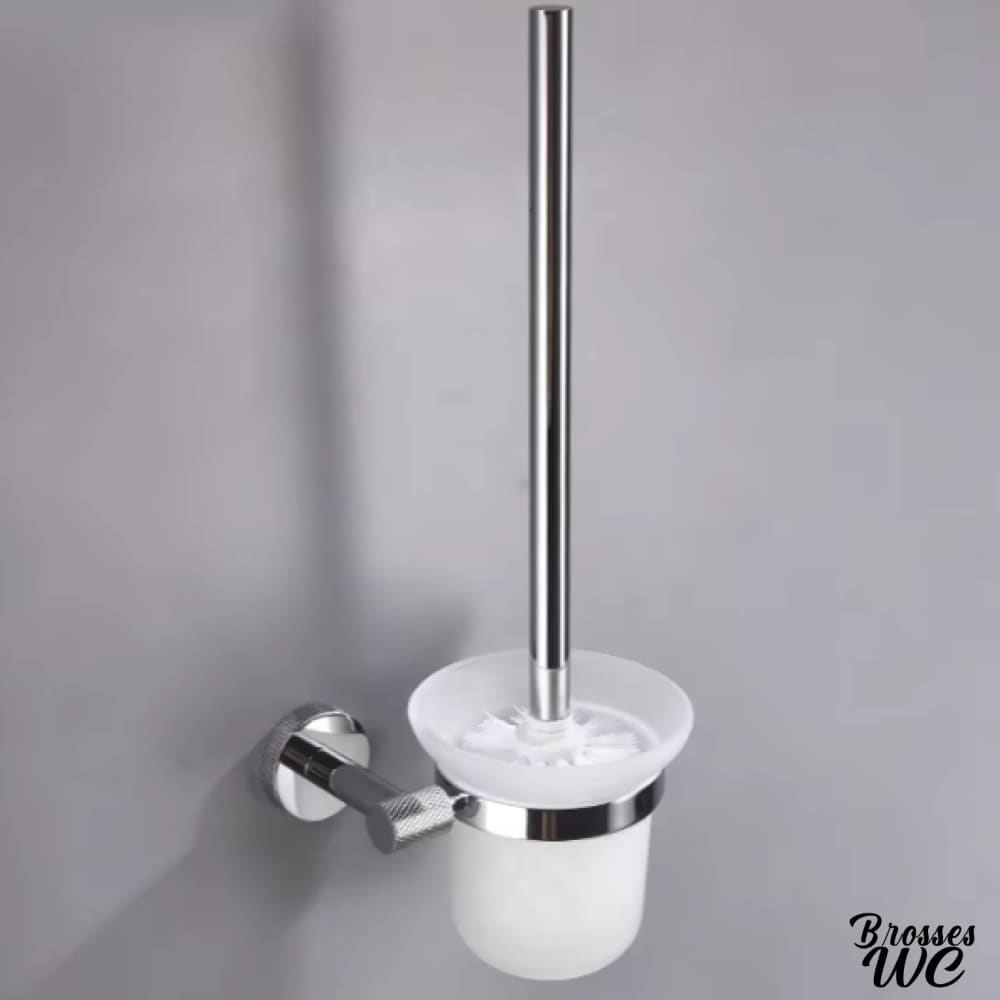 Ensemble dérouleur et brosse wc harmonieux