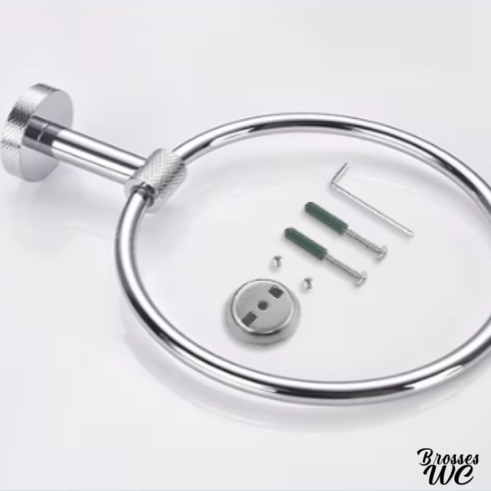 Ensemble dérouleur et brosse wc harmonieux