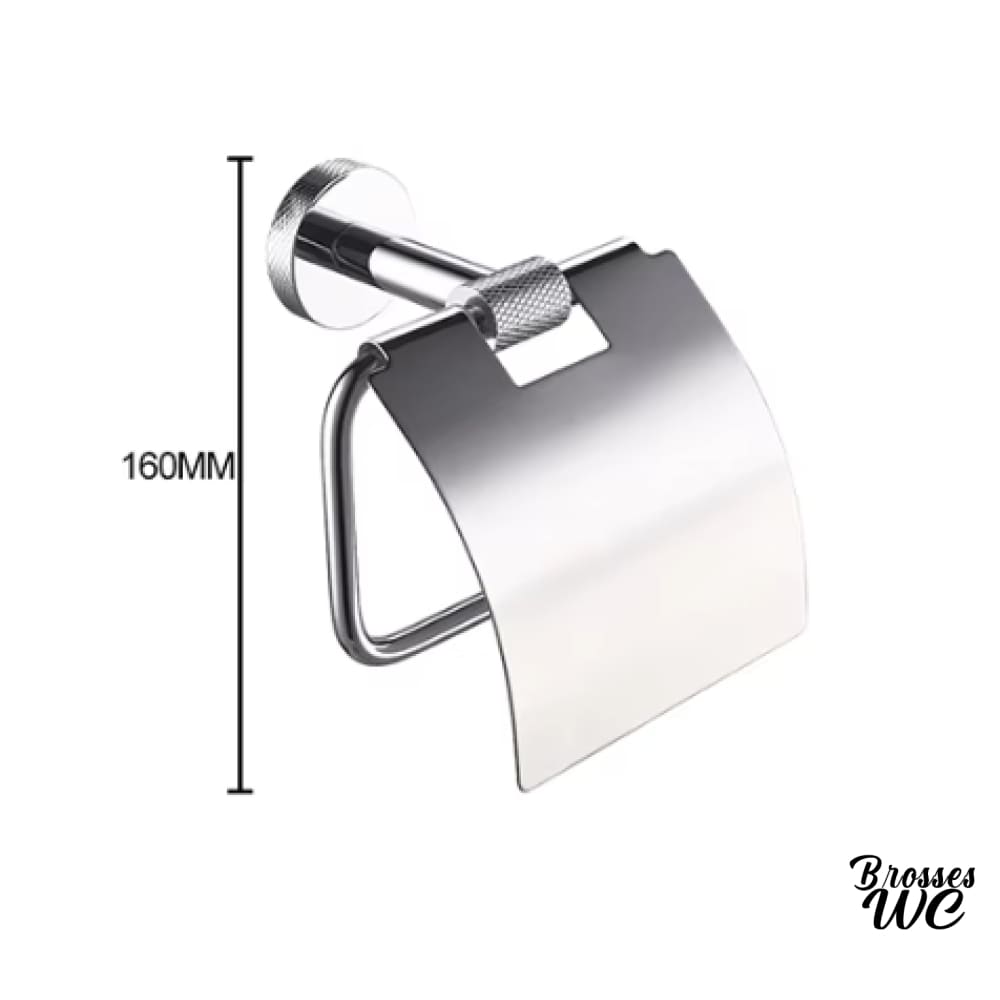 Ensemble dérouleur et brosse wc harmonieux