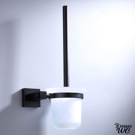 Ensemble dérouleur papier wc et brosse chic