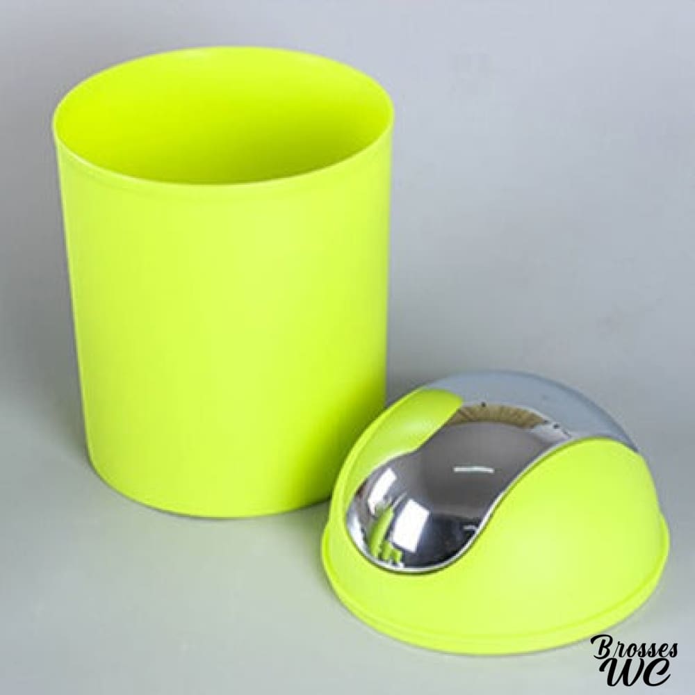 Ensemble poubelle et brosse wc assorti