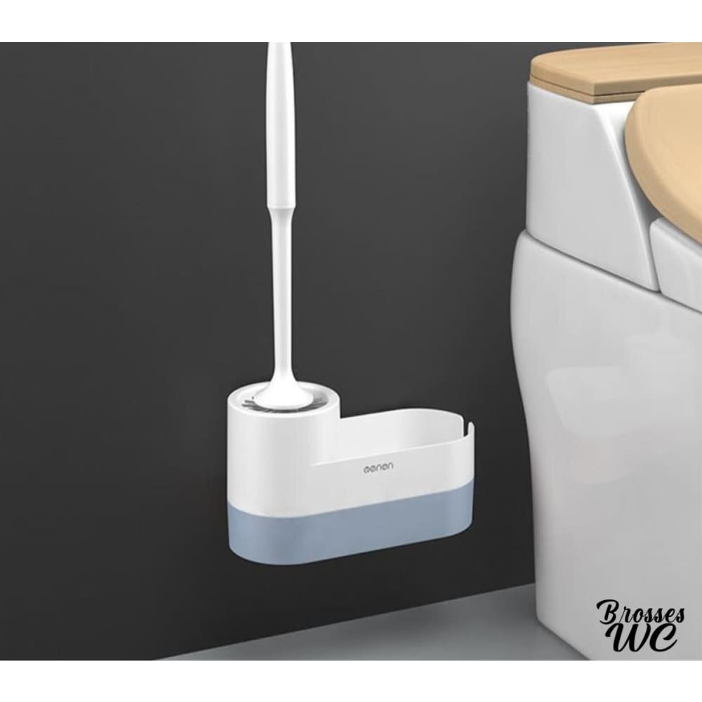 Brosse wc poils silicone doux