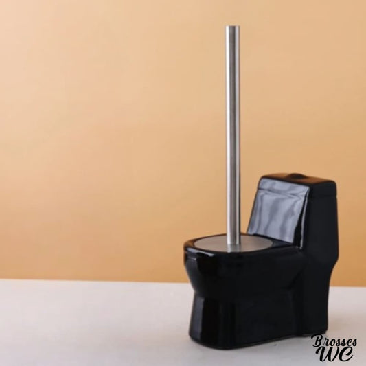 Porte-balai wc forme toilette originale