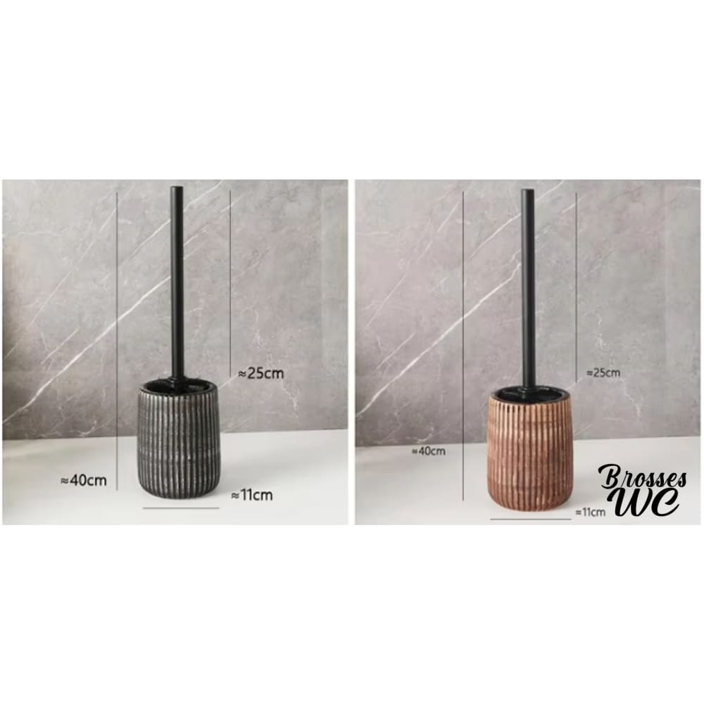 Porte-brosse wc céramique raffiné