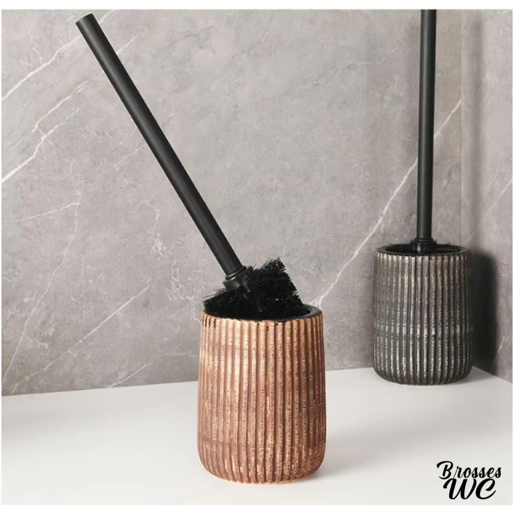 Porte-brosse wc céramique raffiné