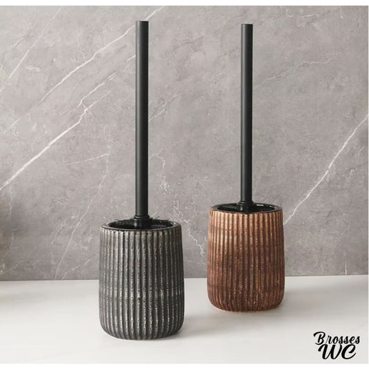 Porte-brosse wc céramique raffiné