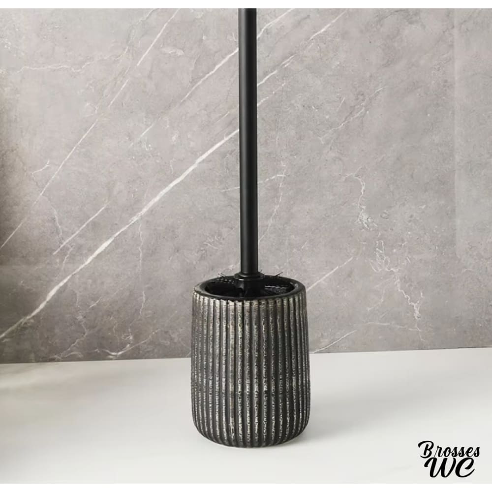 Porte-brosse wc céramique raffiné