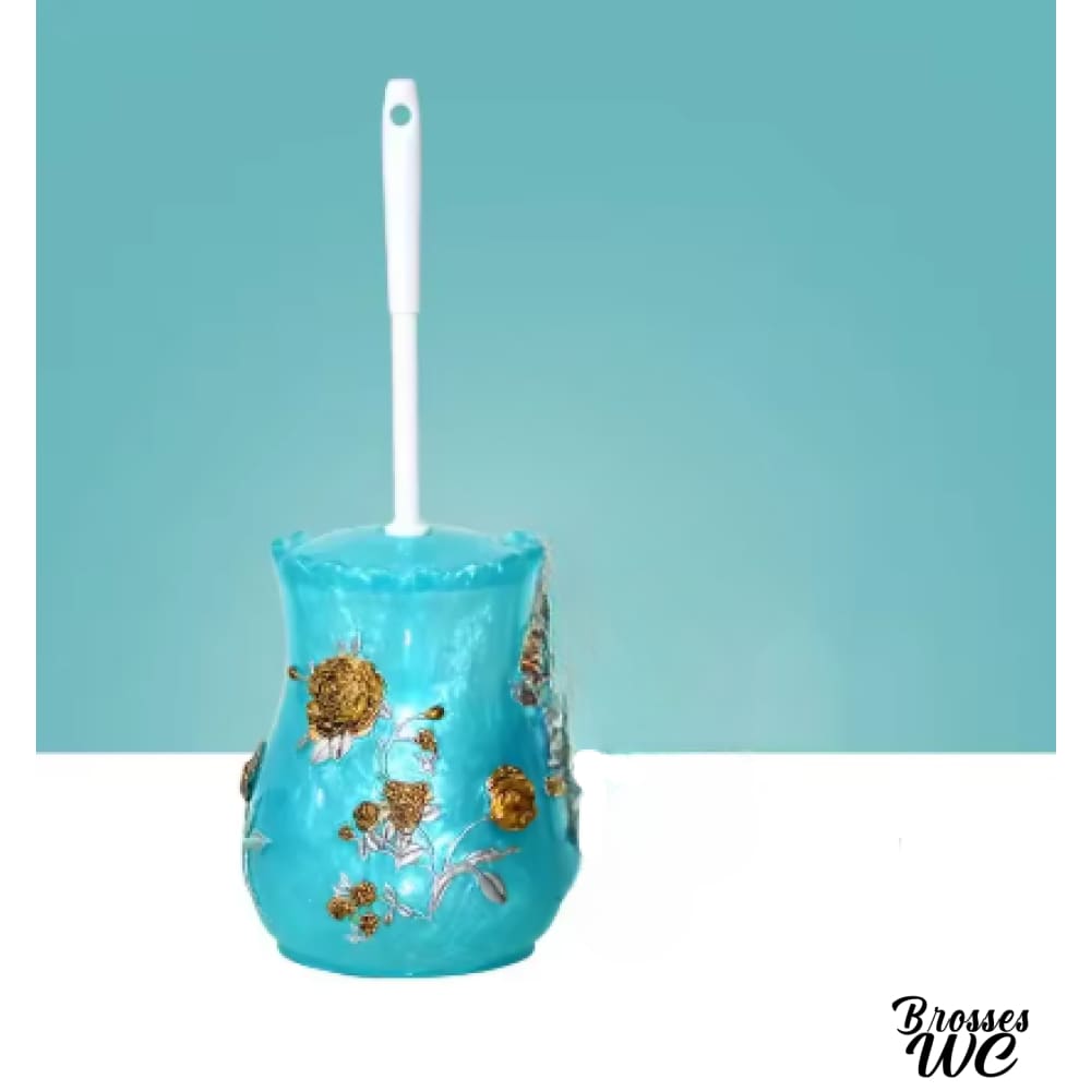 Support brosse wc imitation pierre naturelle