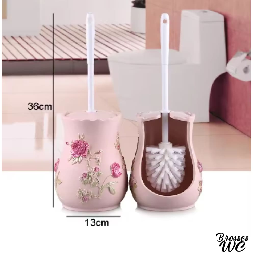 Support brosse wc imitation pierre naturelle