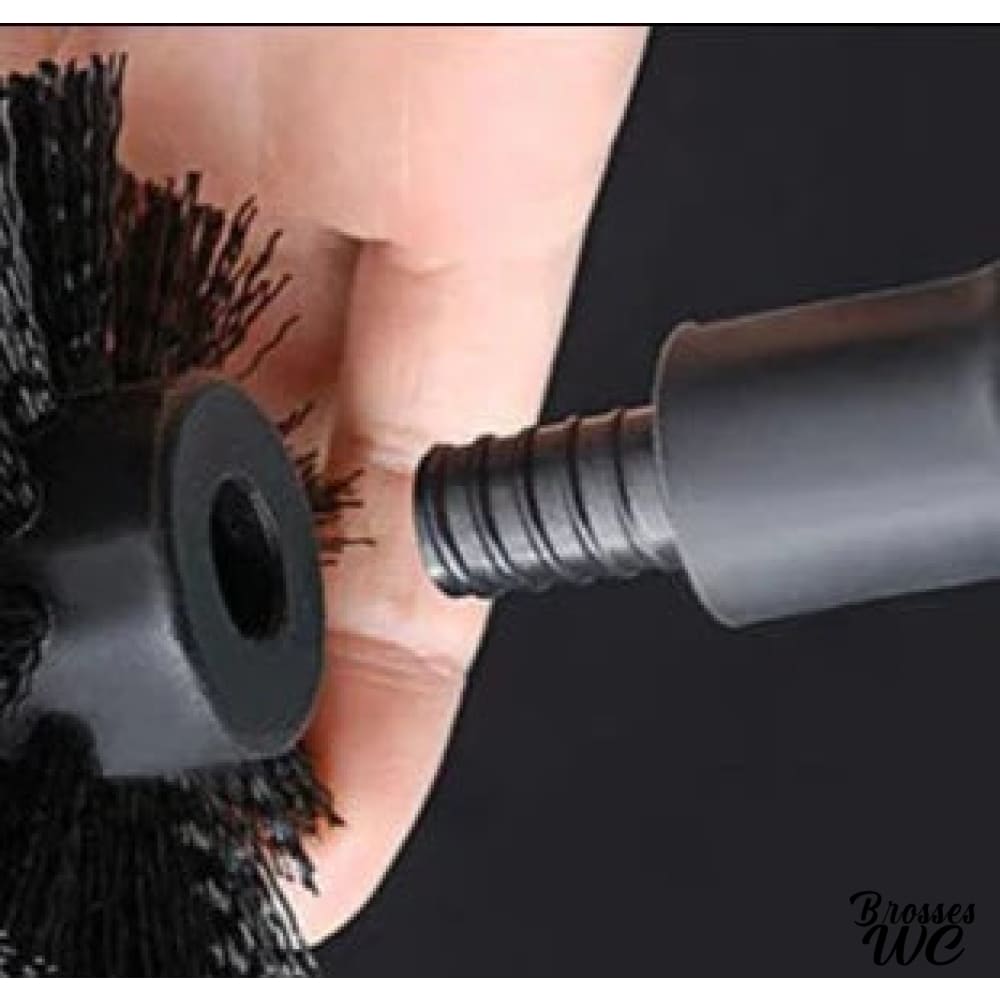 Porte-brosse wc acier robuste