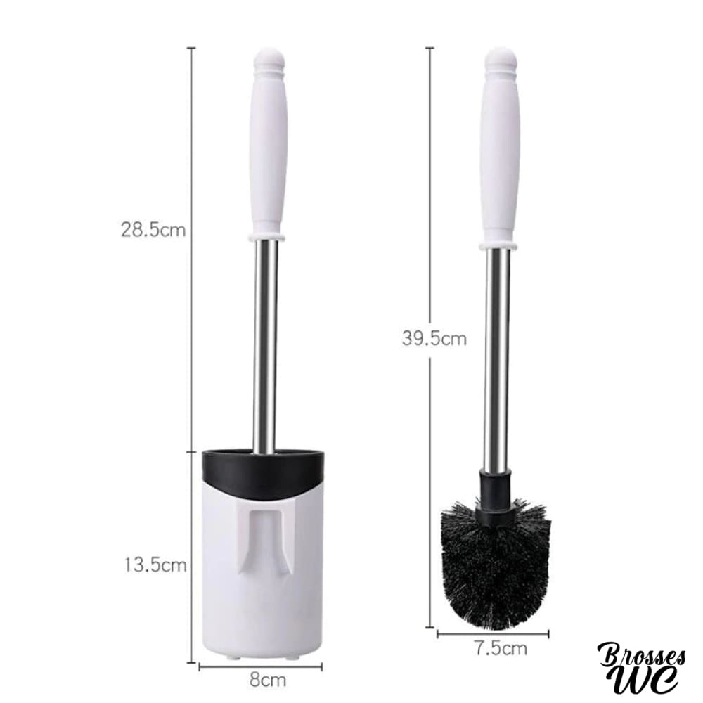 Porte-brosse wc acier robuste