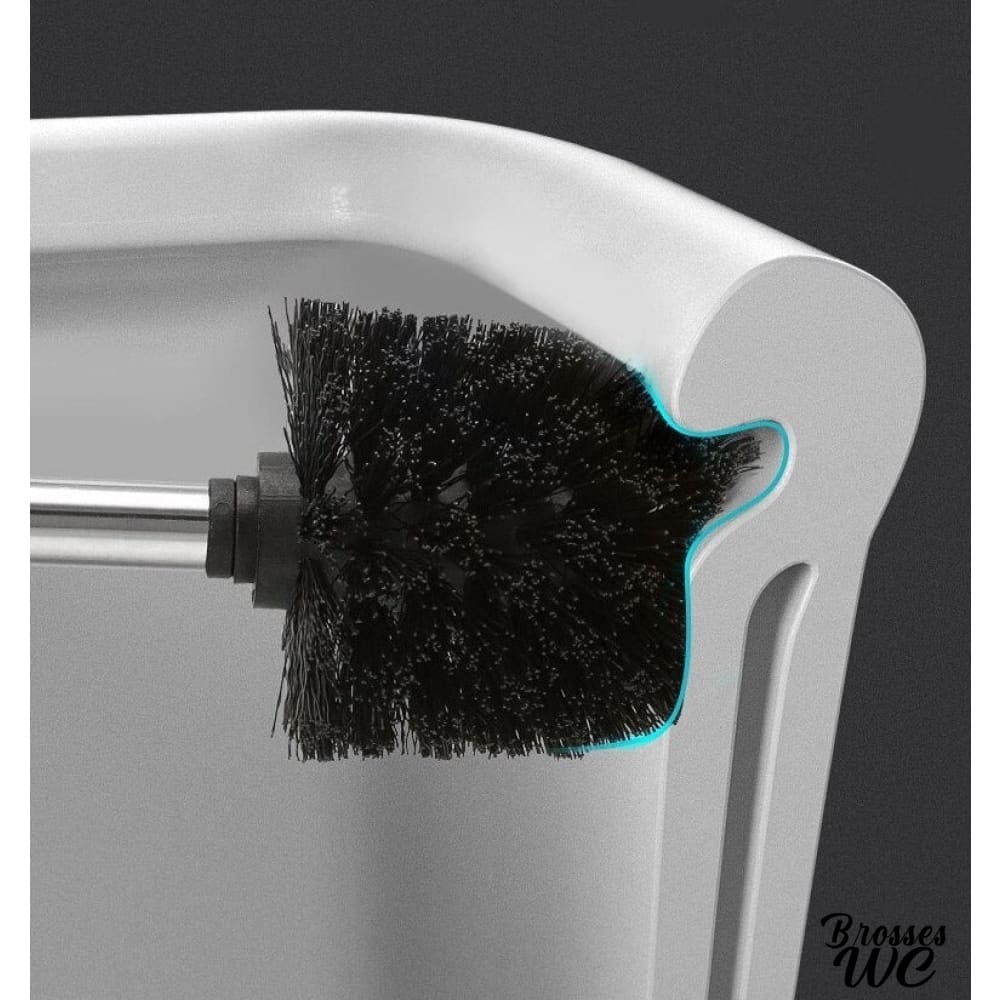 Porte-brosse wc acier robuste
