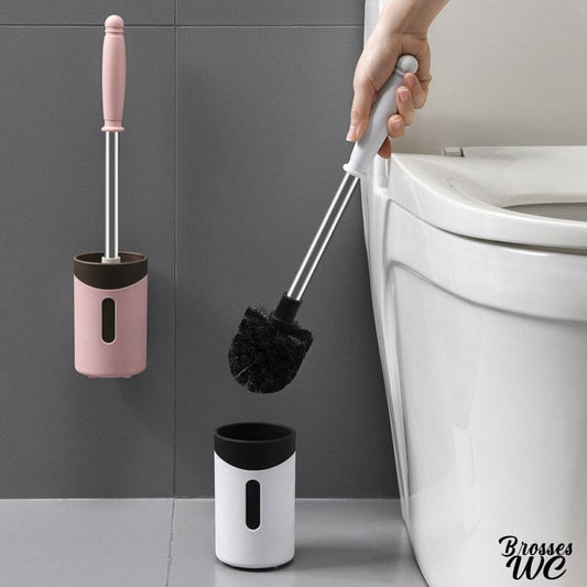 Porte-brosse wc acier robuste