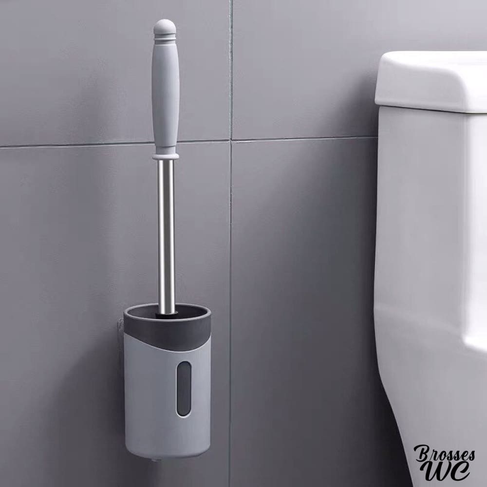 Porte-brosse wc acier robuste