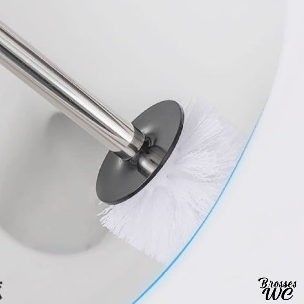 Porte-brosse wc céramique noir élégant