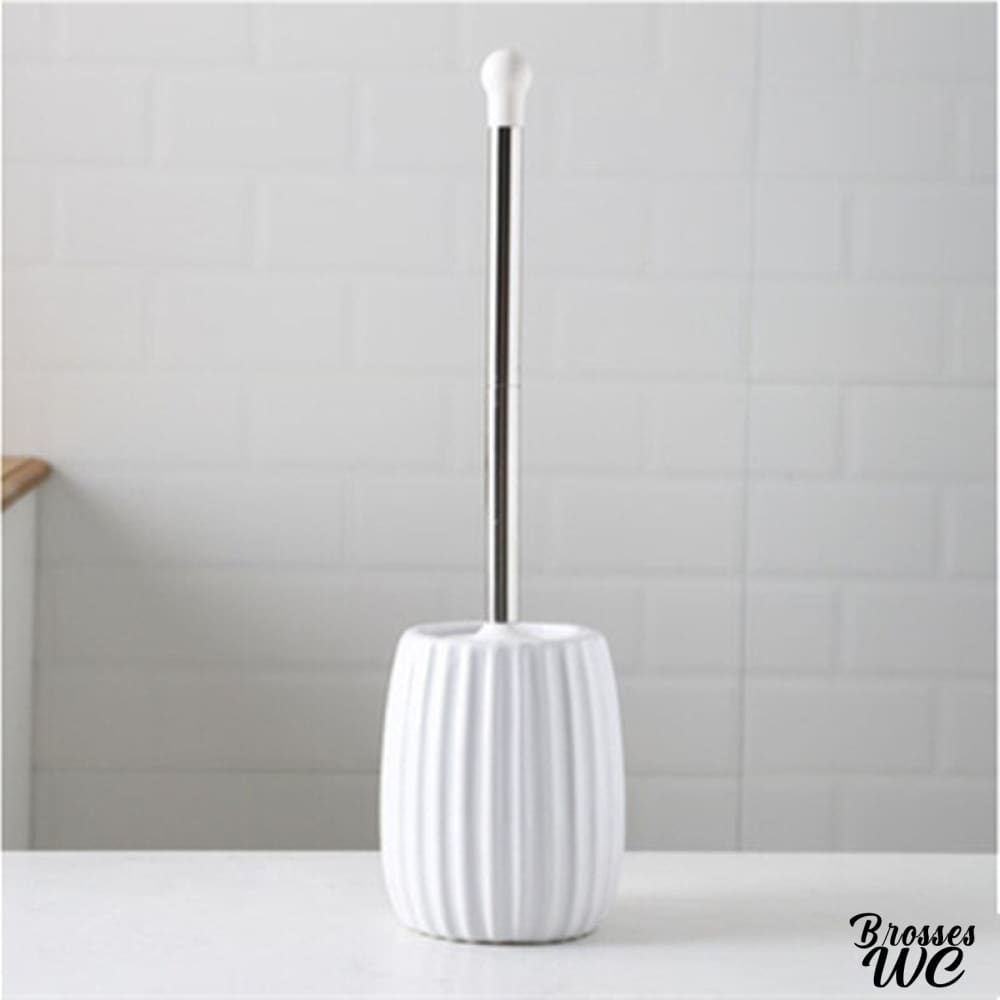Porte-brosse wc céramique noir élégant