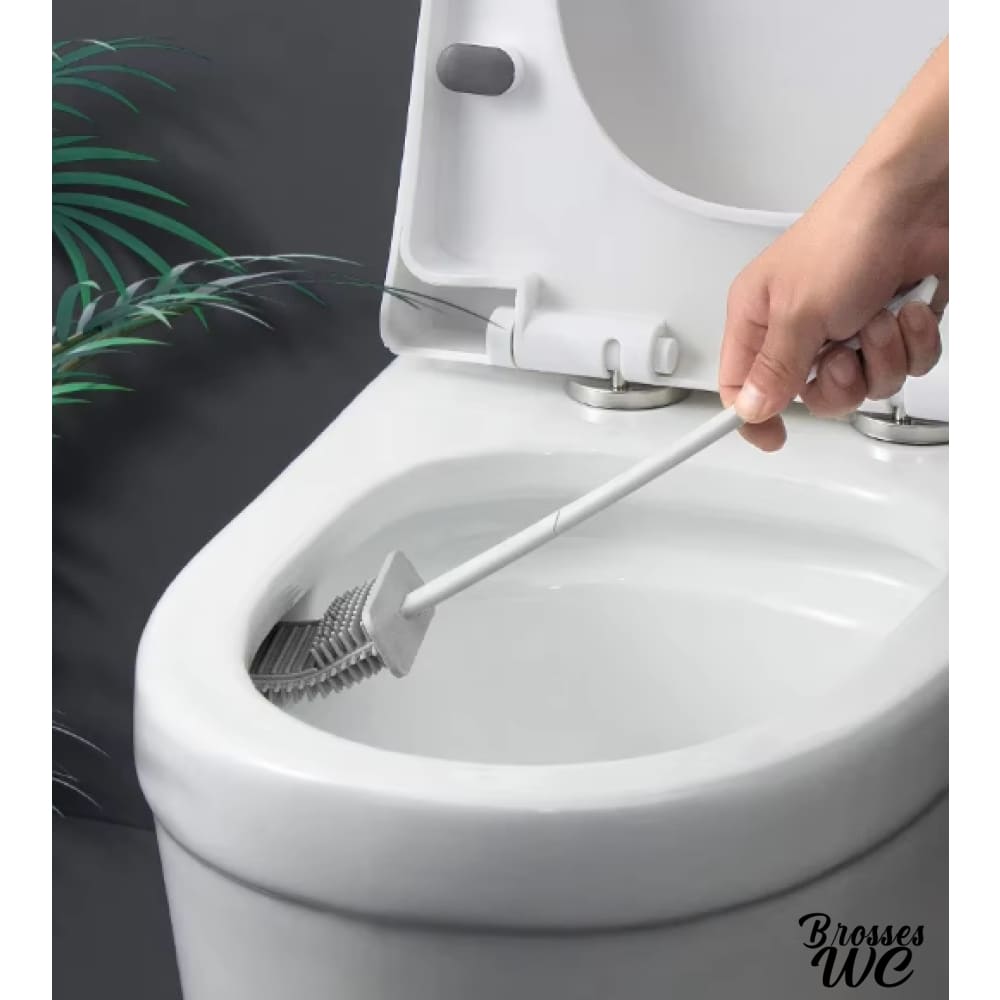 Porte-brosse wc discret élégant