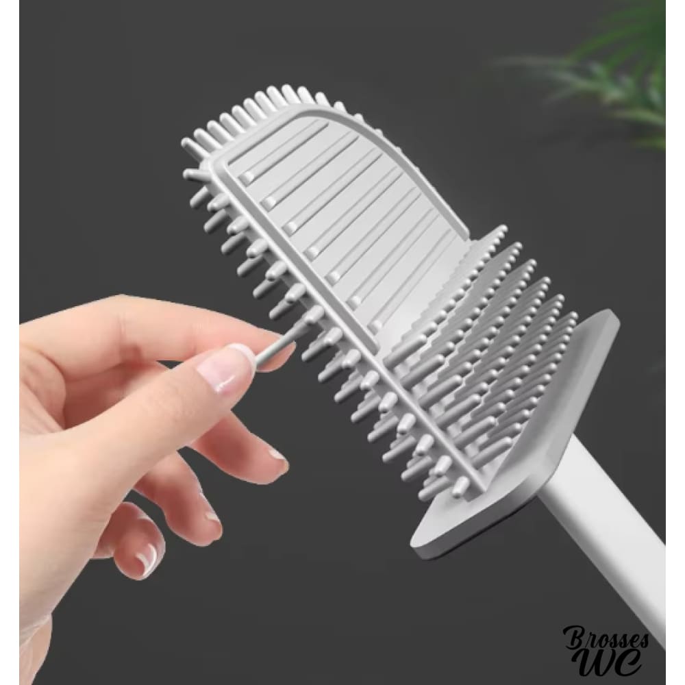 Porte-brosse wc discret élégant