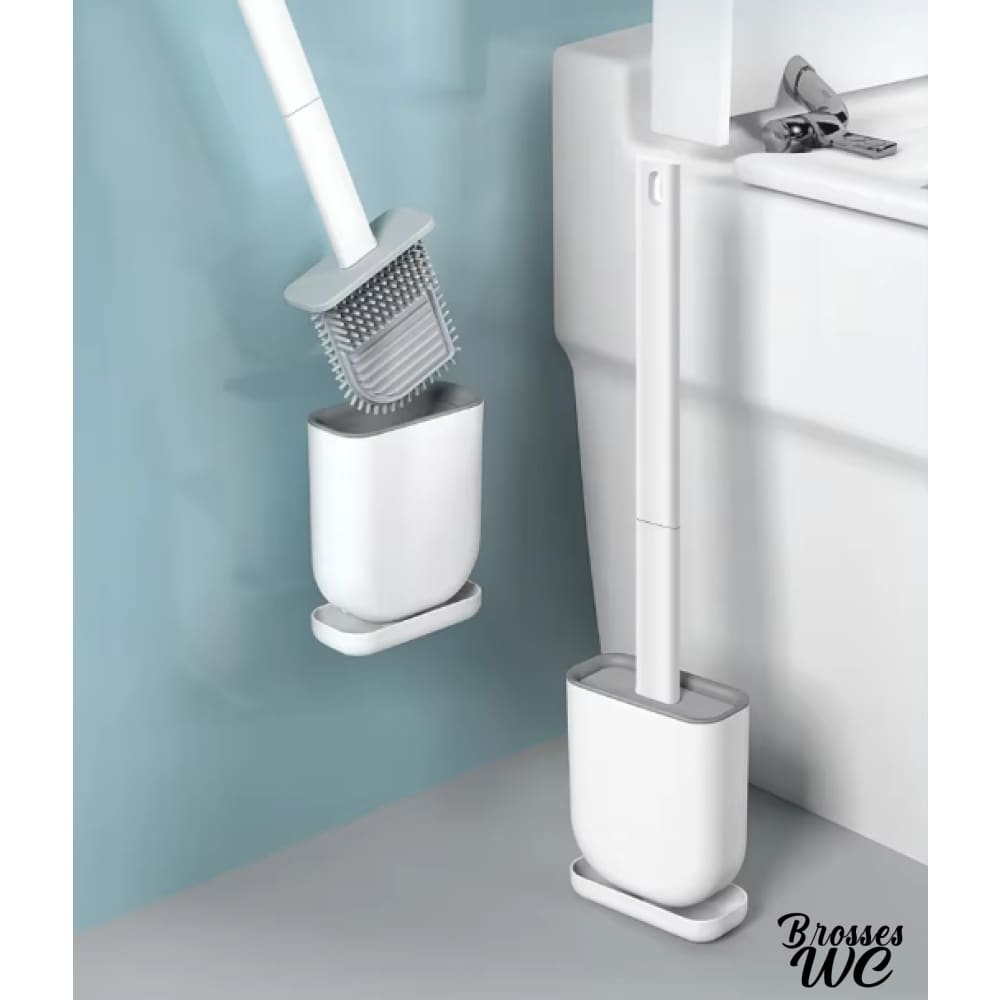 Porte-brosse wc discret élégant