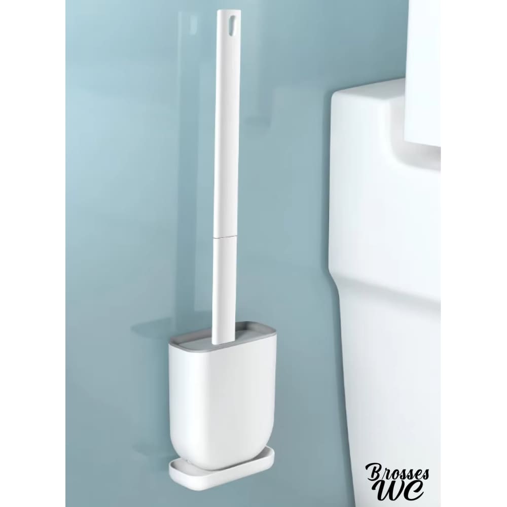 Porte-brosse wc discret élégant