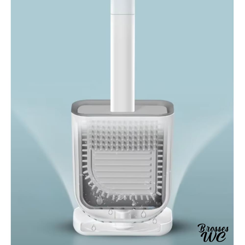 Porte-brosse wc discret élégant