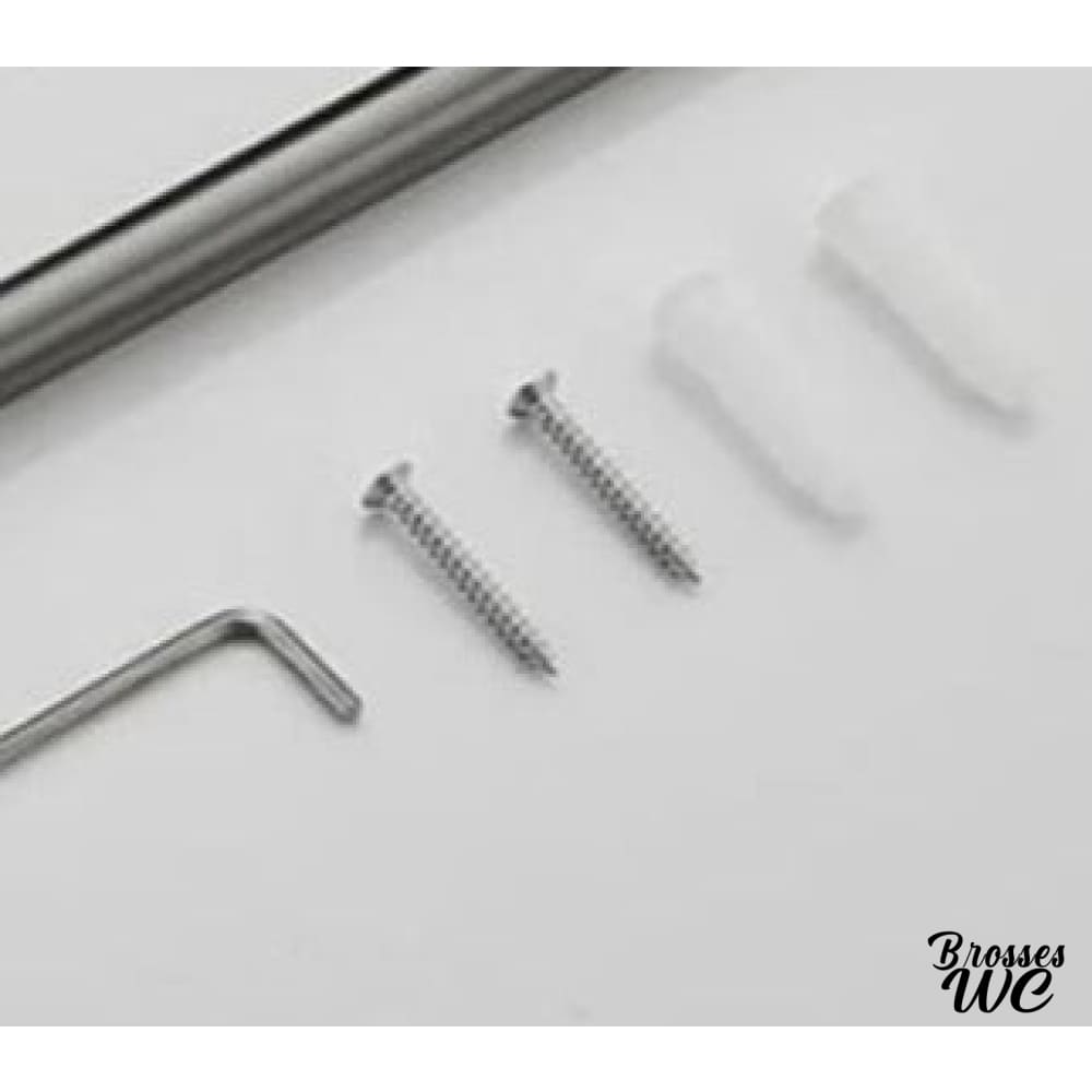 Brosse wc acier brossé robuste