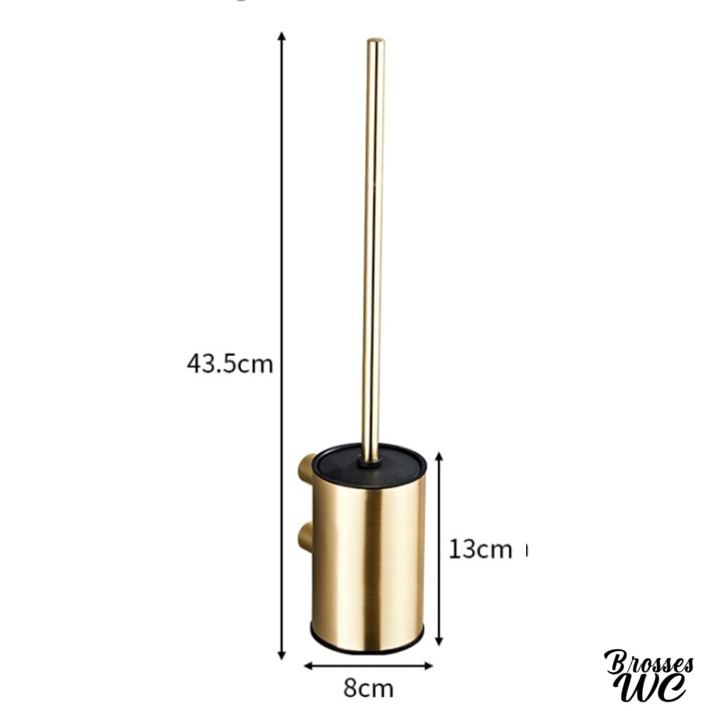Brosse wc acier brossé robuste