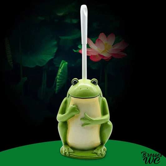 Ensemble brosse wc grenouille ludique
