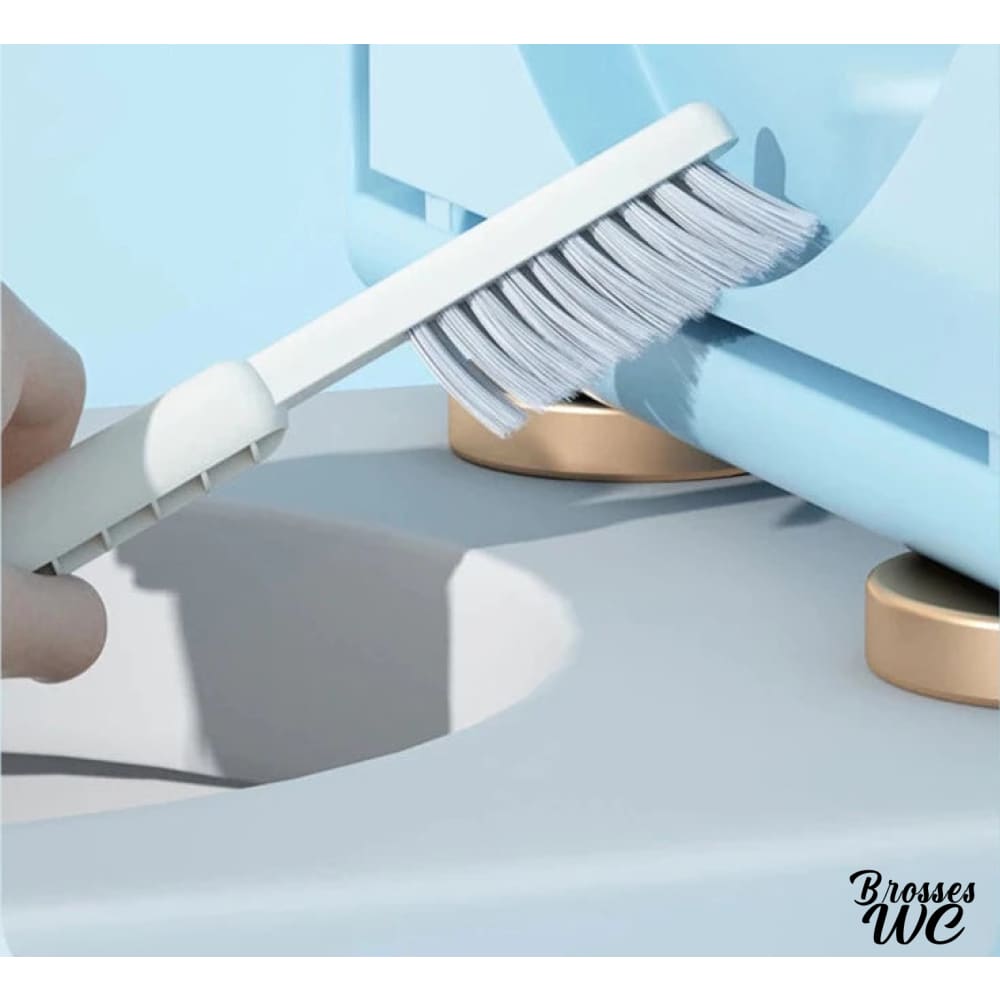 Porte-brosse wc mural discret
