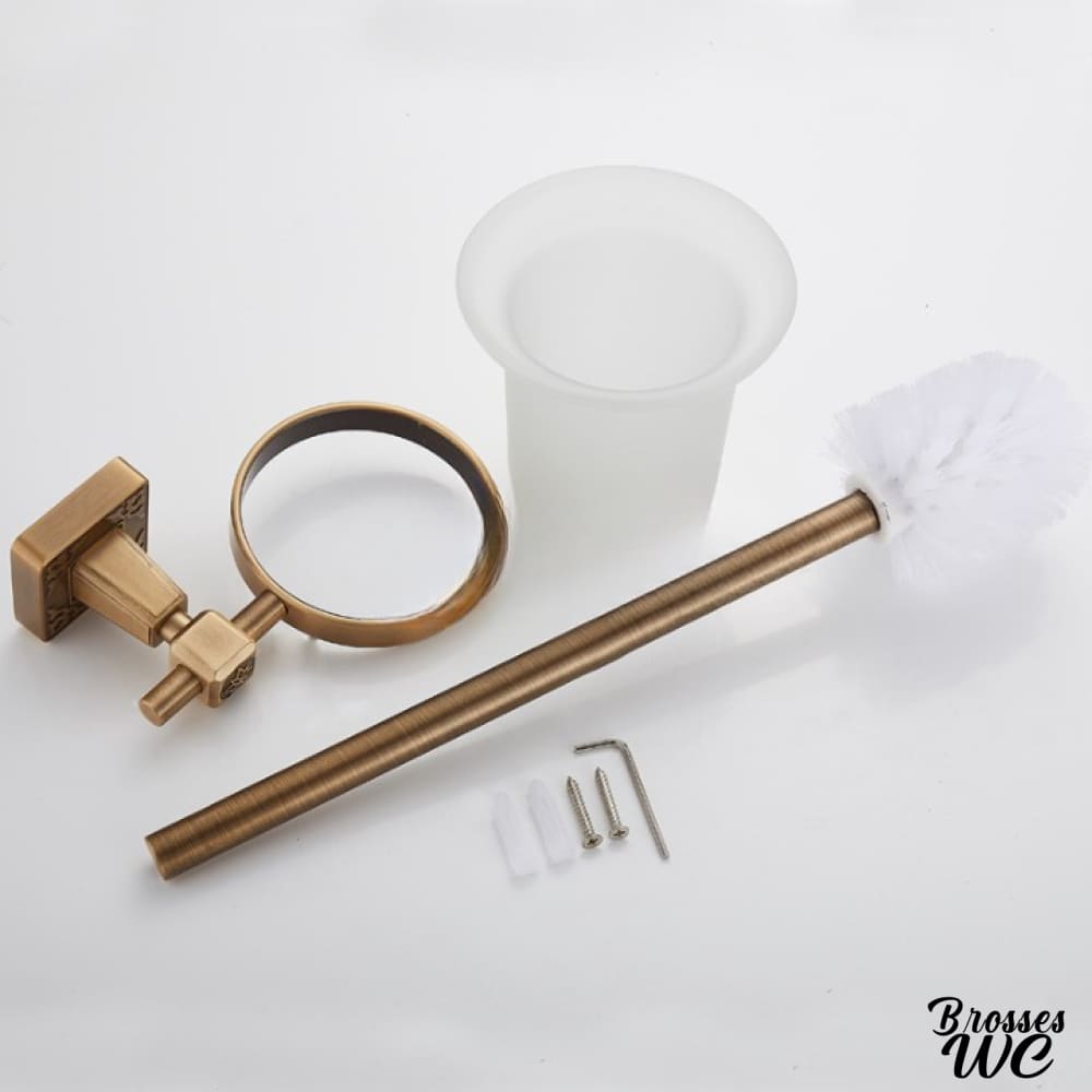Porte-brosse wc vintage nostalgique