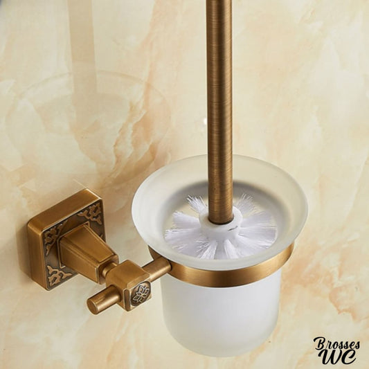 Porte-brosse wc vintage nostalgique