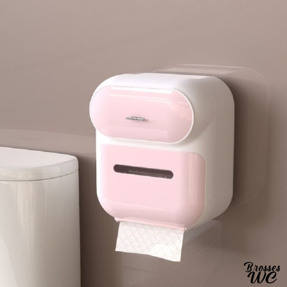 Porte-papier toilette avec rangement pratique