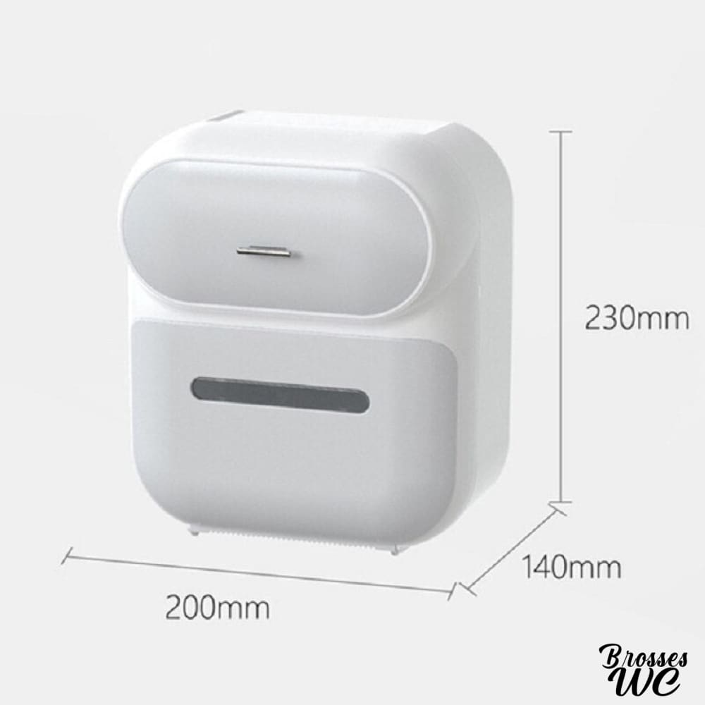 Porte-papier toilette avec rangement pratique