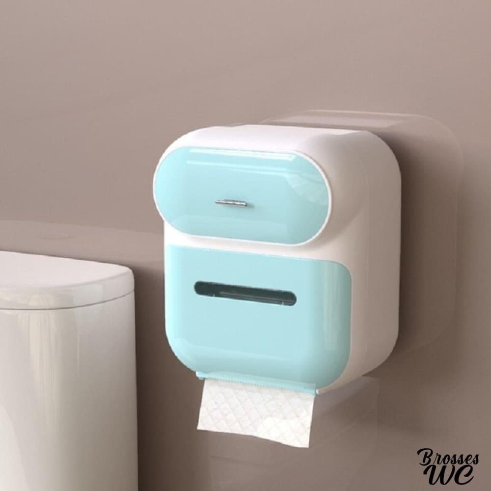 Porte-papier toilette avec rangement pratique