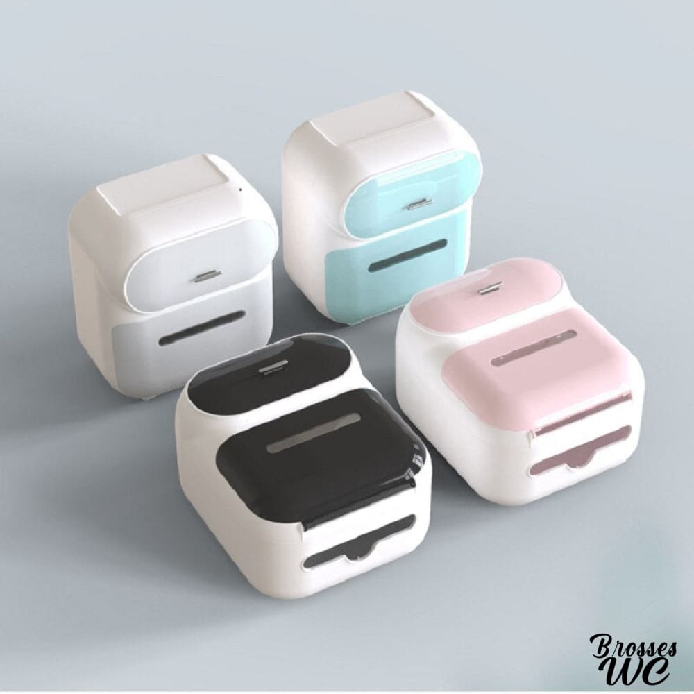 Porte-papier toilette avec rangement pratique