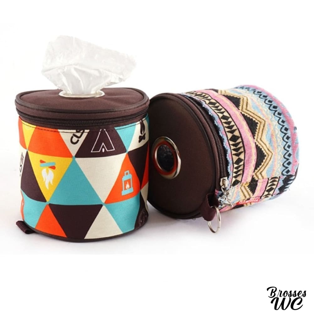 Porte-rouleau papier wc en tissu original