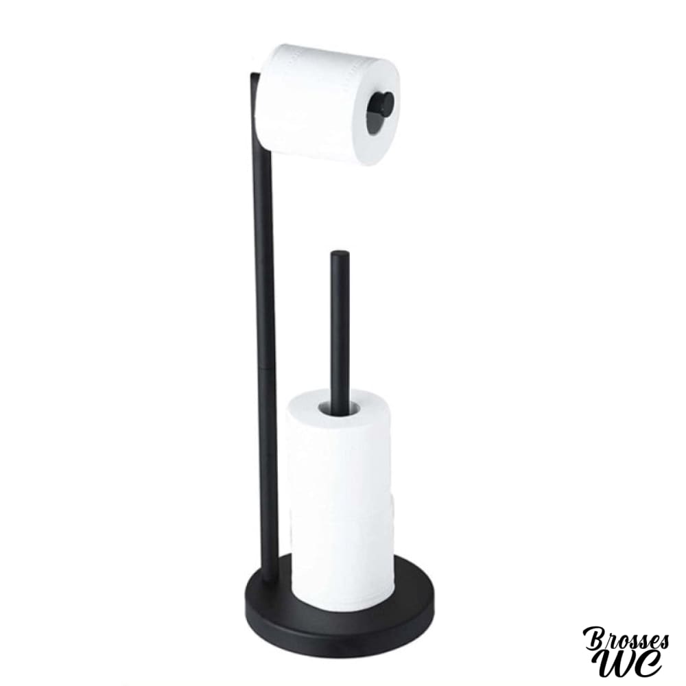 Porte-rouleau papier wc sur pied pratique