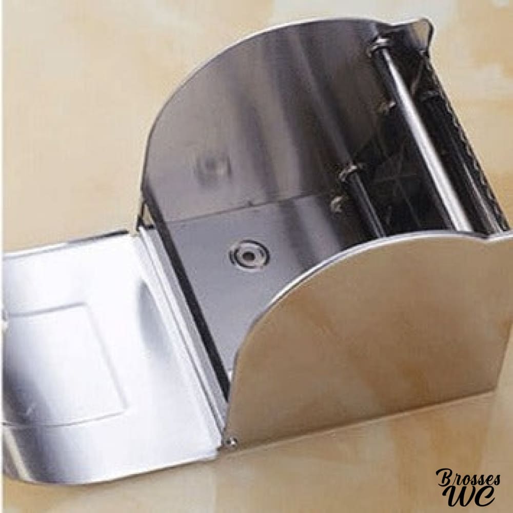 Porte-rouleau wc adhésif discret