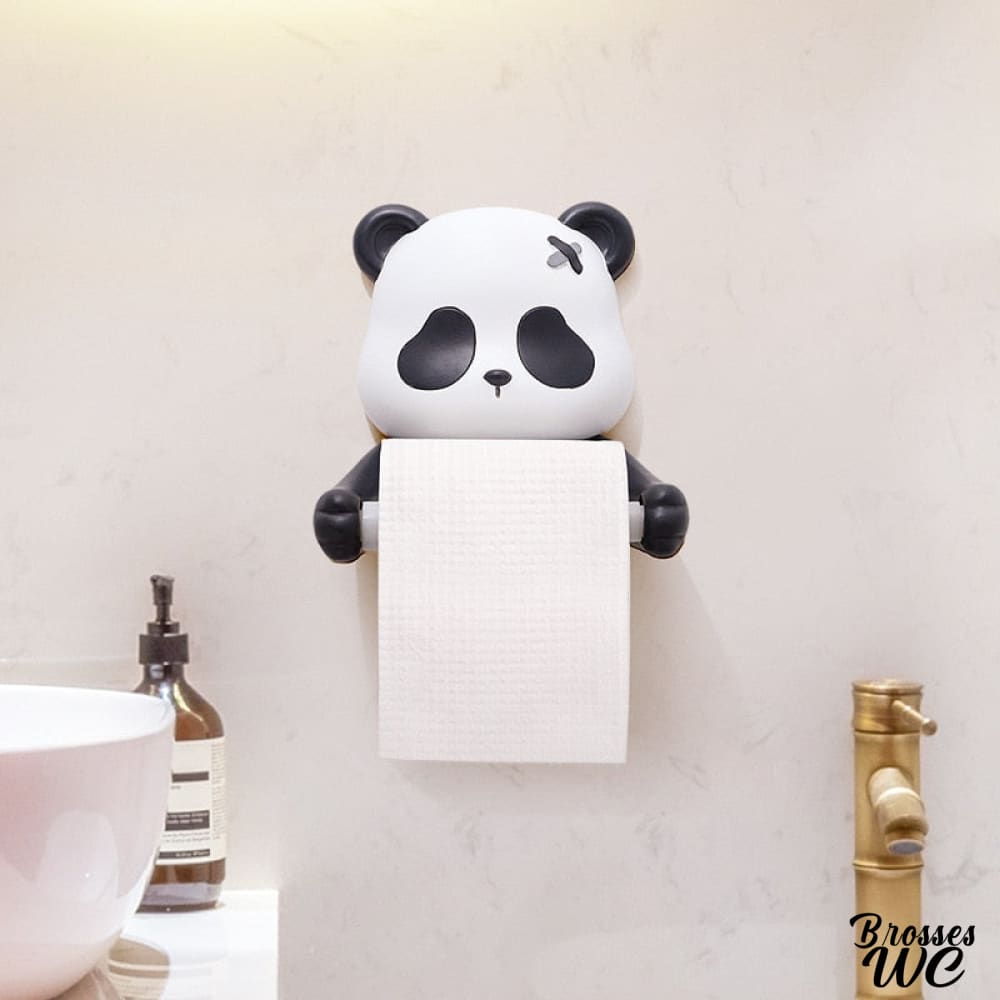 Porte-rouleau wc animaux ludiques