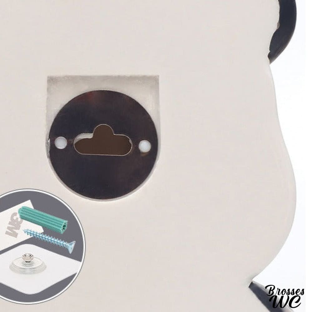 Porte-rouleau wc animaux ludiques