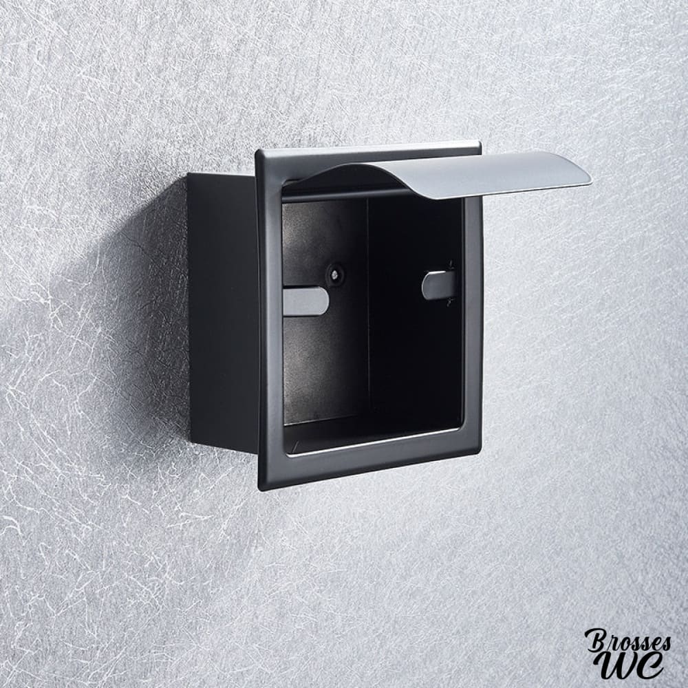 Porte-rouleau wc encastrable discret